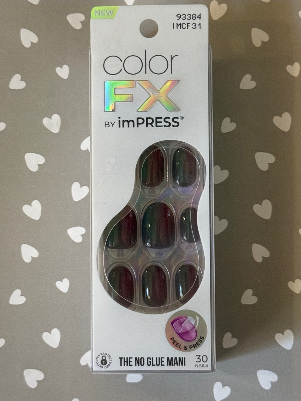 Color FX by imPRESS The No Glue Mani Press on Nails in Before Hours